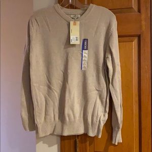 Boys tan sweater